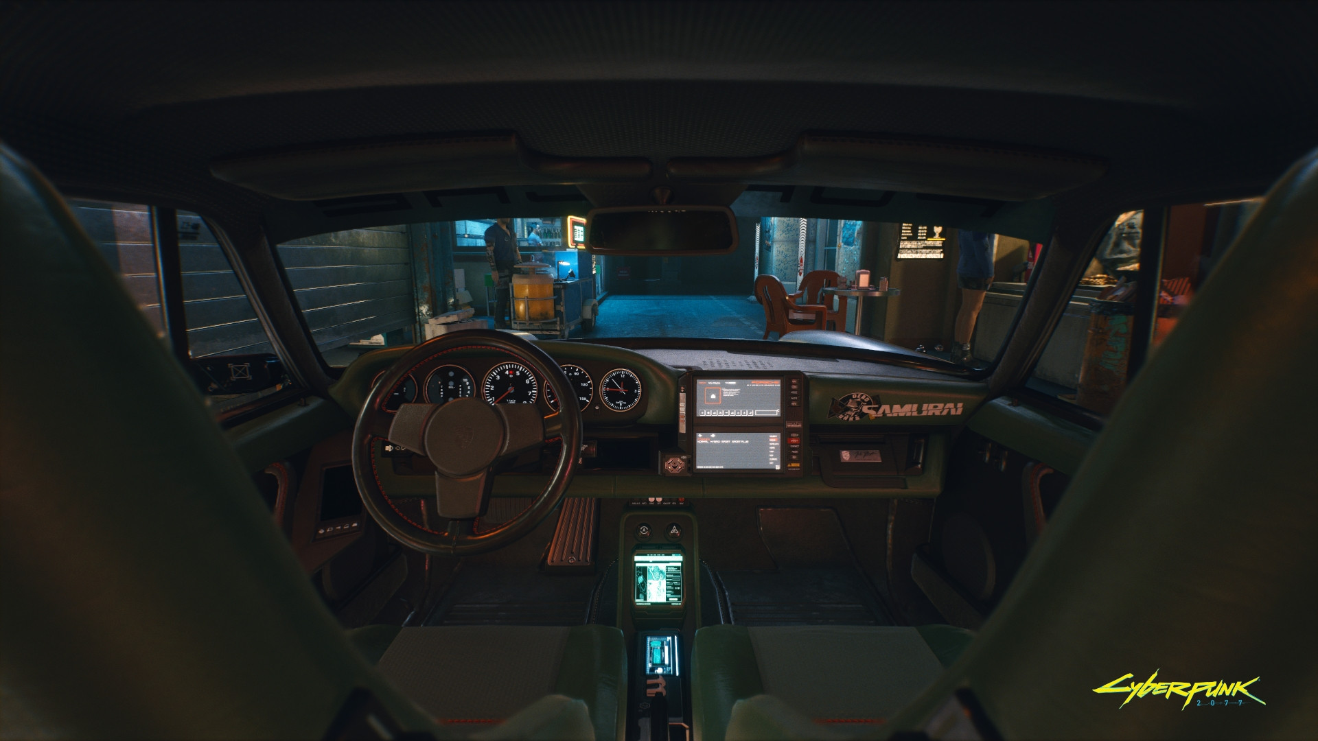 《赛博朋克2077》海量汽车截图 未来座驾保时捷911 Turbo