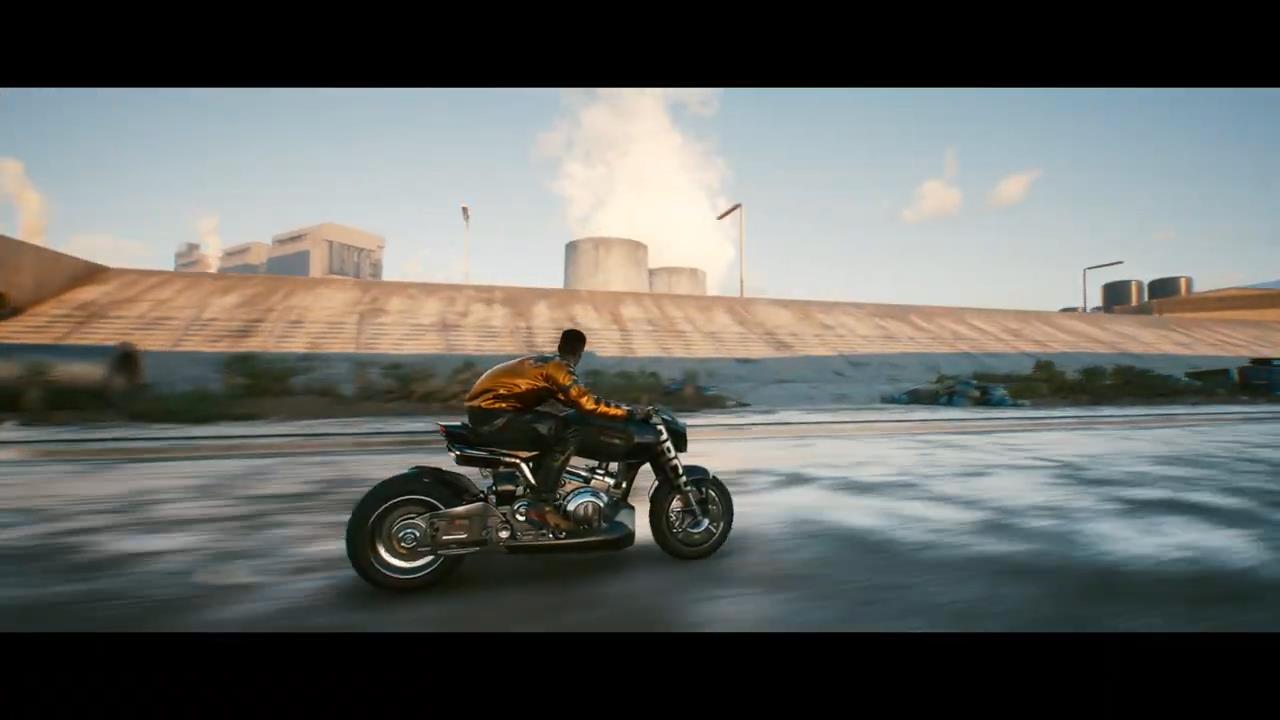 《赛博朋克2077》定制摩托推出 造型很酷很拉风