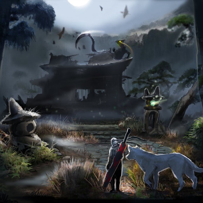 《怪物猎人：崛起》新场景“废神社” 翔虫概念图赏