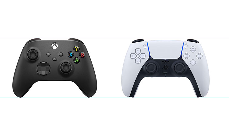 究竟谁更大？PS5与Xbox Series X手柄直观对比
