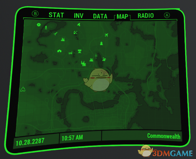 《辐射4》地图删除玩家标记MOD