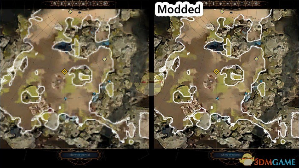 《博德之门3》世界地图高清分辨率补丁