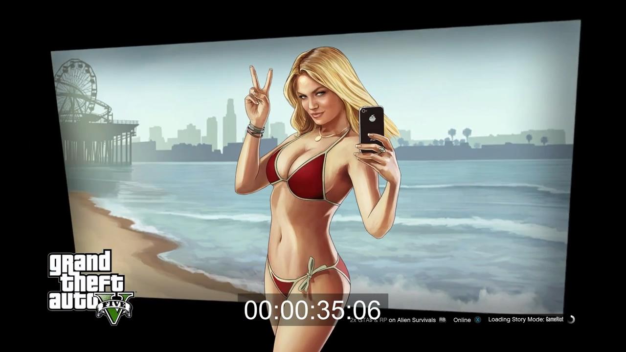 XSX运行《侠盗猎车5》实机演示 剧情模式加载只要5秒