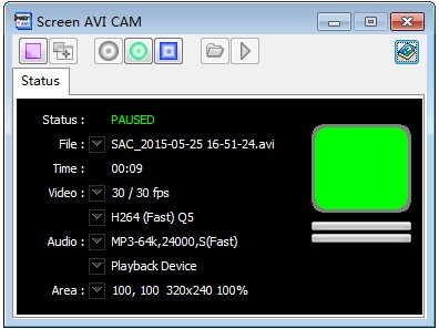 《Screen AVI CAM》绿色版