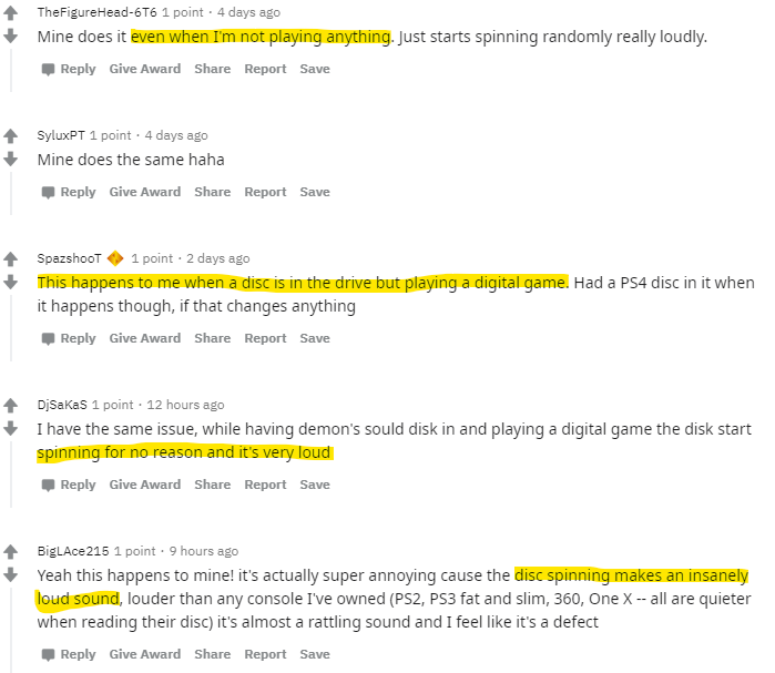 不少玩家反映PS5不玩游戏也读盘而且噪音较大
