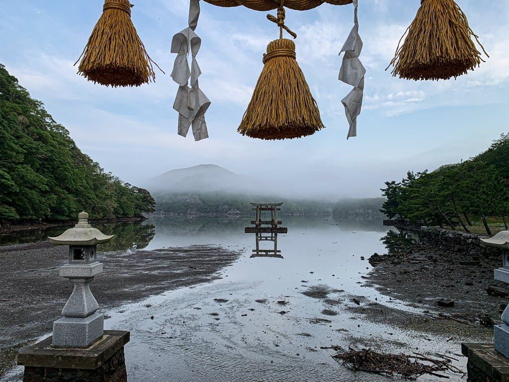 《对马岛之鬼》原址神社鸟居被台风摧毁 开启众筹一天达成目标