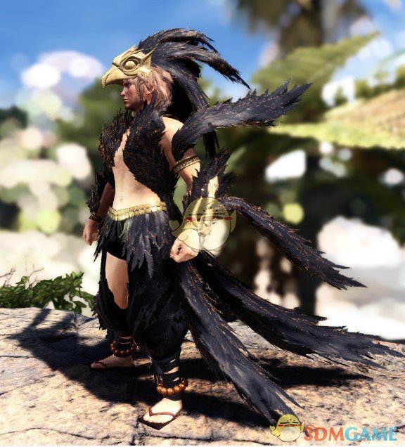 《怪物猎人：世界》黑鹰之羽套装MOD