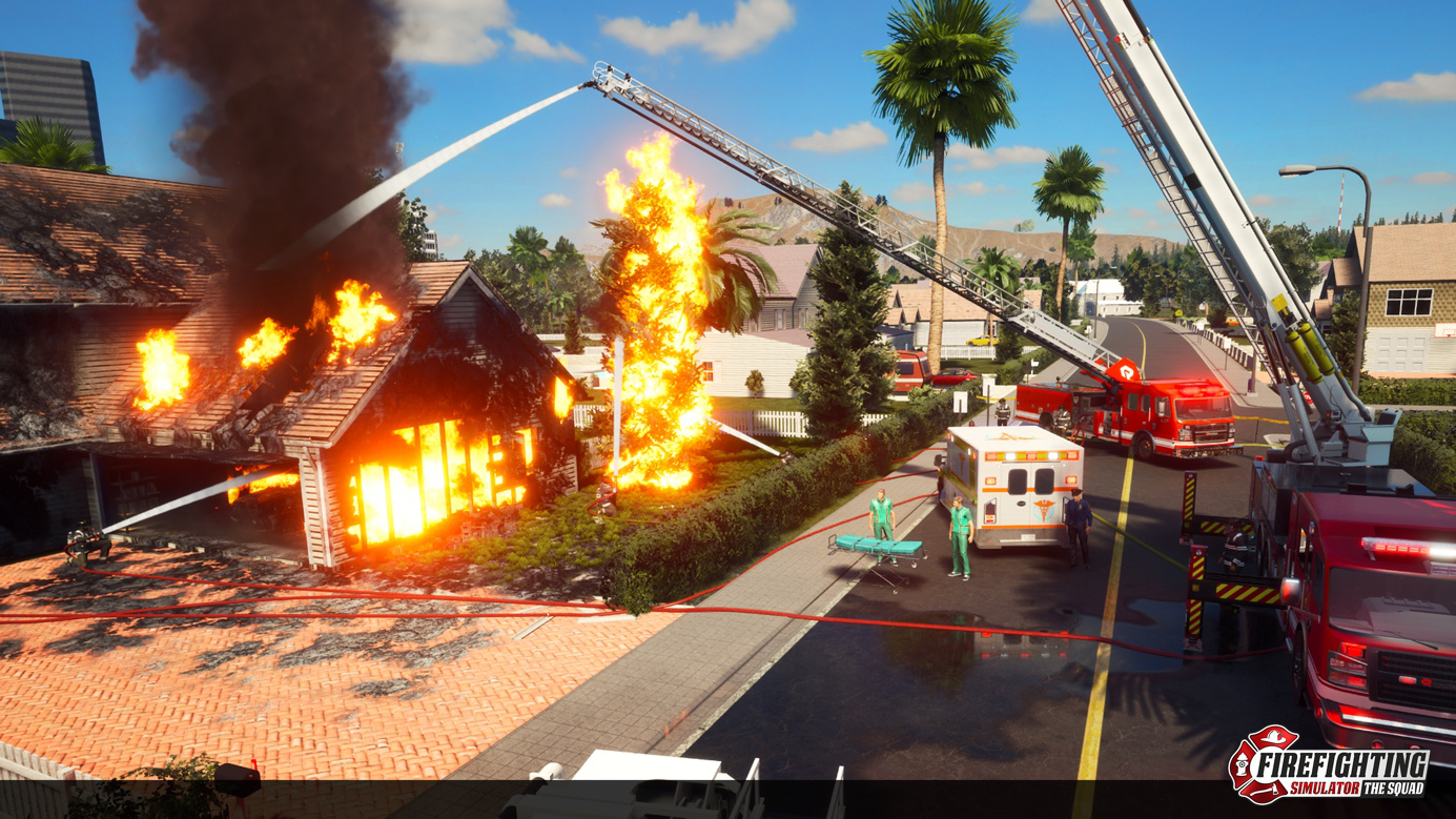 “联合对抗火灾”最真实的消防模拟游戏《模拟消防英豪》