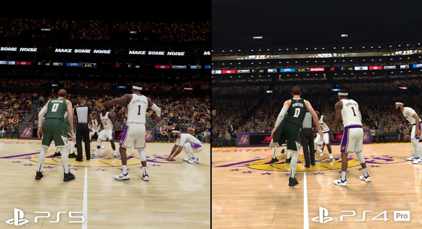 数毛社《NBA 2K21》PS5 vs XSX对比：XSX齐景失降帧