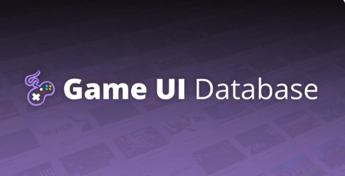 游戏计划灵感支源天《Game UI Database》数据库网站上线