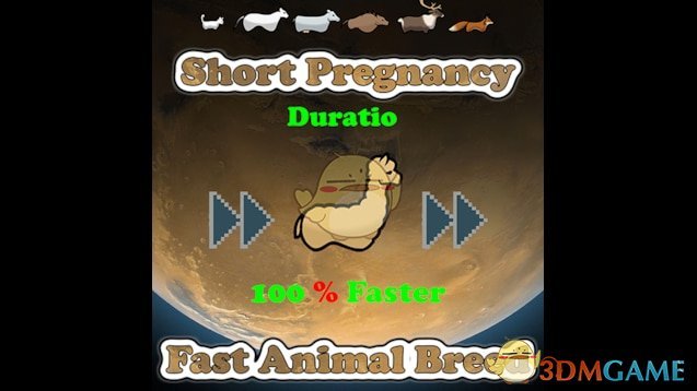 《边缘世界》动物怀孕时间缩短v1.2 MOD
