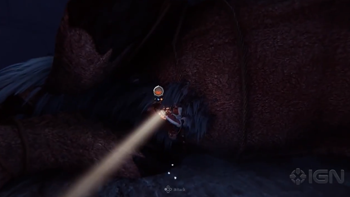 PS5版《巨神狩猎》新演示释出 展示BOSS战玩法