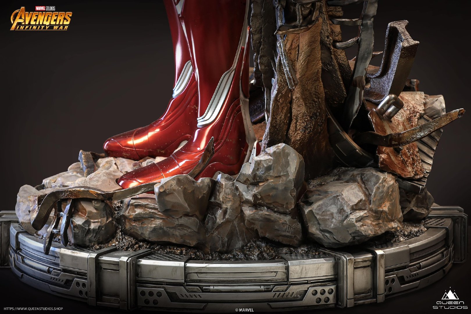《复仇者联盟3》1/2钢铁侠Mark 50战衣雕像 售价2165美元