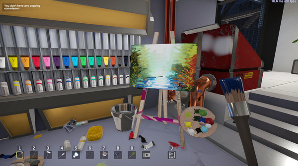 艺术家创作模拟新游《SuchArt:天才艺术家模拟器》上架Steam