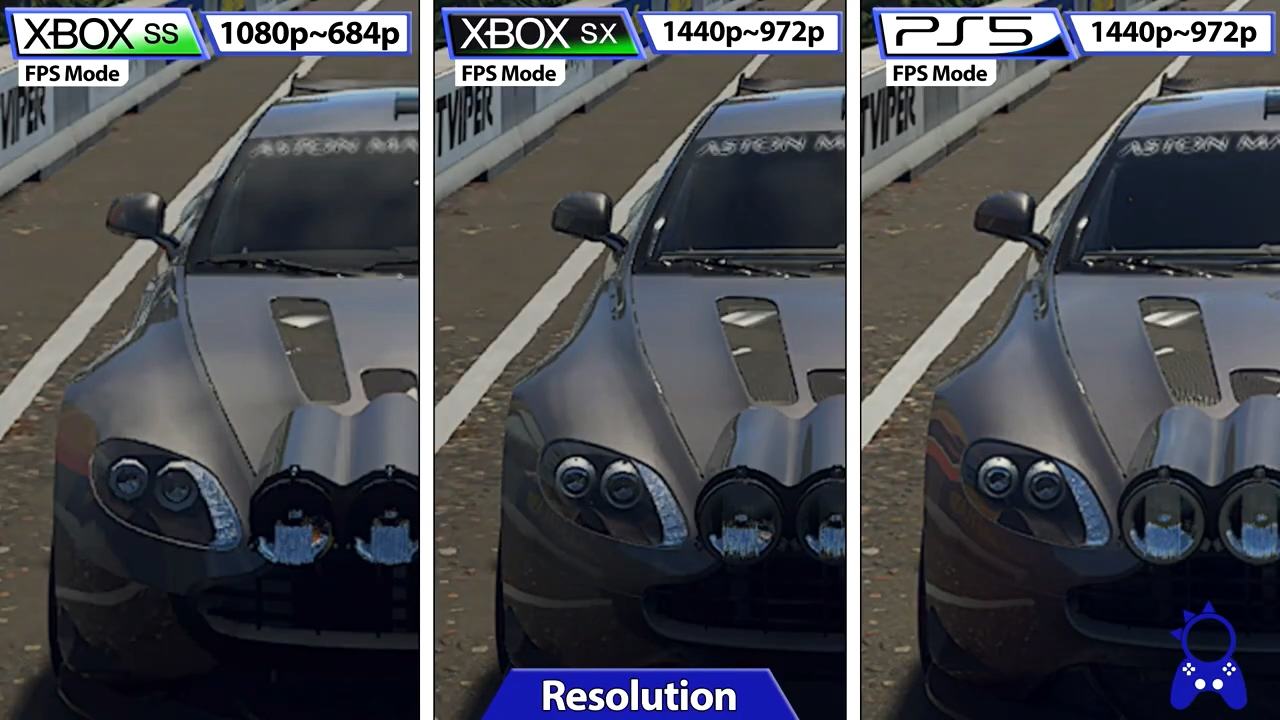 《尘埃5》2.0.0更新后 PS5和Xbox Series主机对比