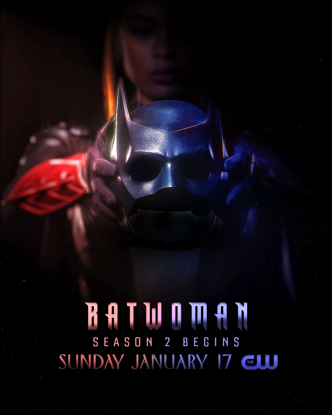 《蝙蝠女侠》第二季新海报释出 展示蝙蝠女侠头盔