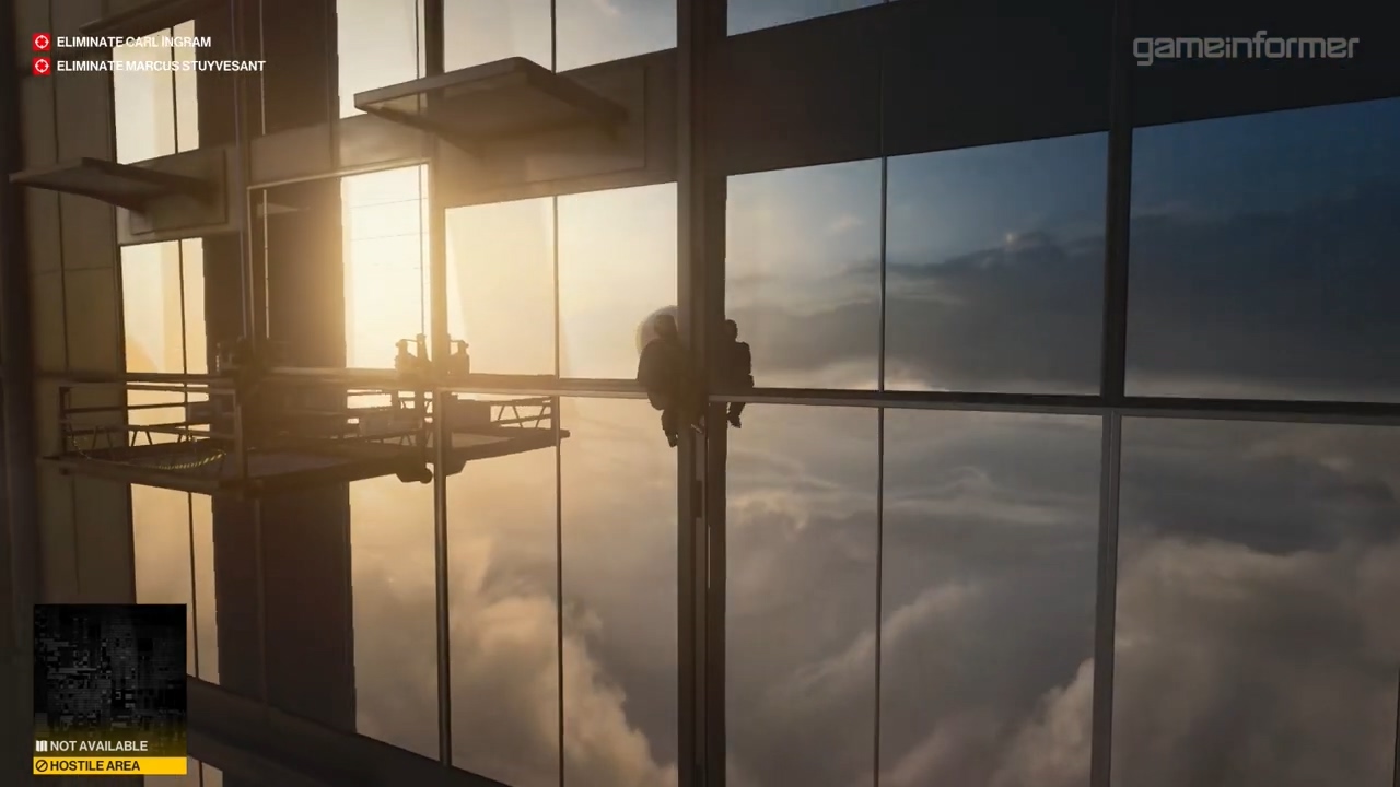 《殺手3》開場5分鐘演示47攀爬世界第一高樓
