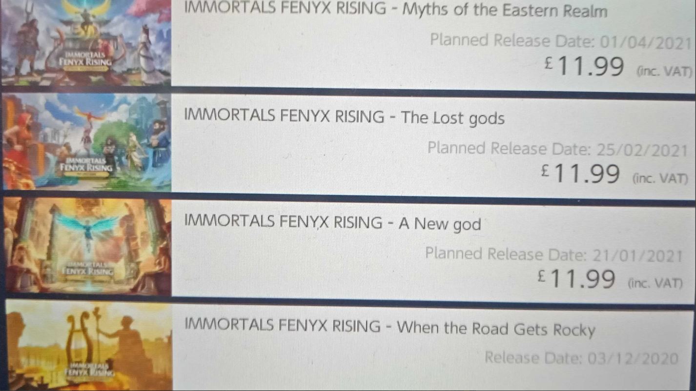 《渡神紀：芬尼斯崛起》3款DLC發售時間疑似曝光
