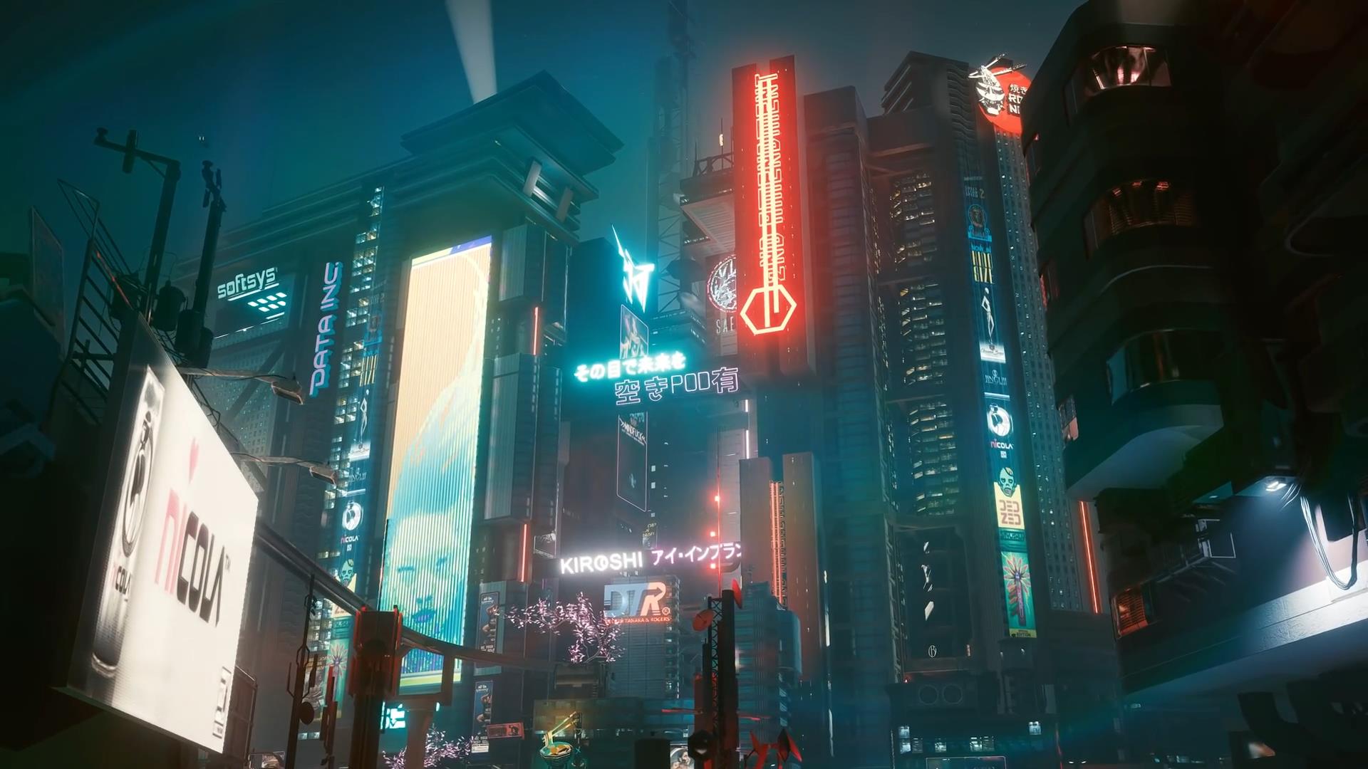 《赛博朋克2077》RTX光追新宣传片 夜之城魅力大