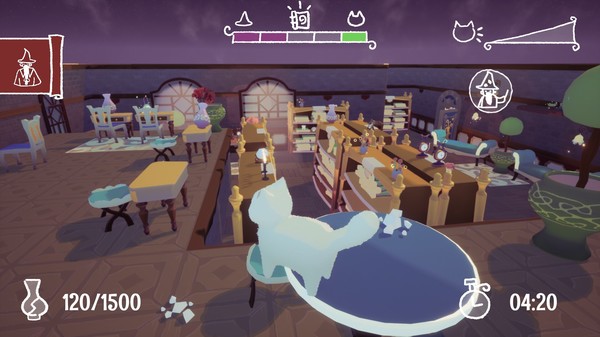 欢乐向新游《诅咒那只魔法猫》登陆Steam 免费对玩家开放