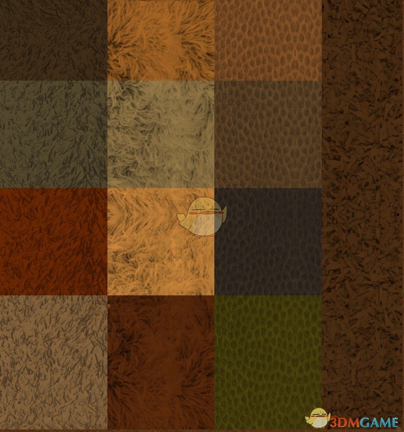 《边缘世界》动物皮墙和地毯v1.2 MOD