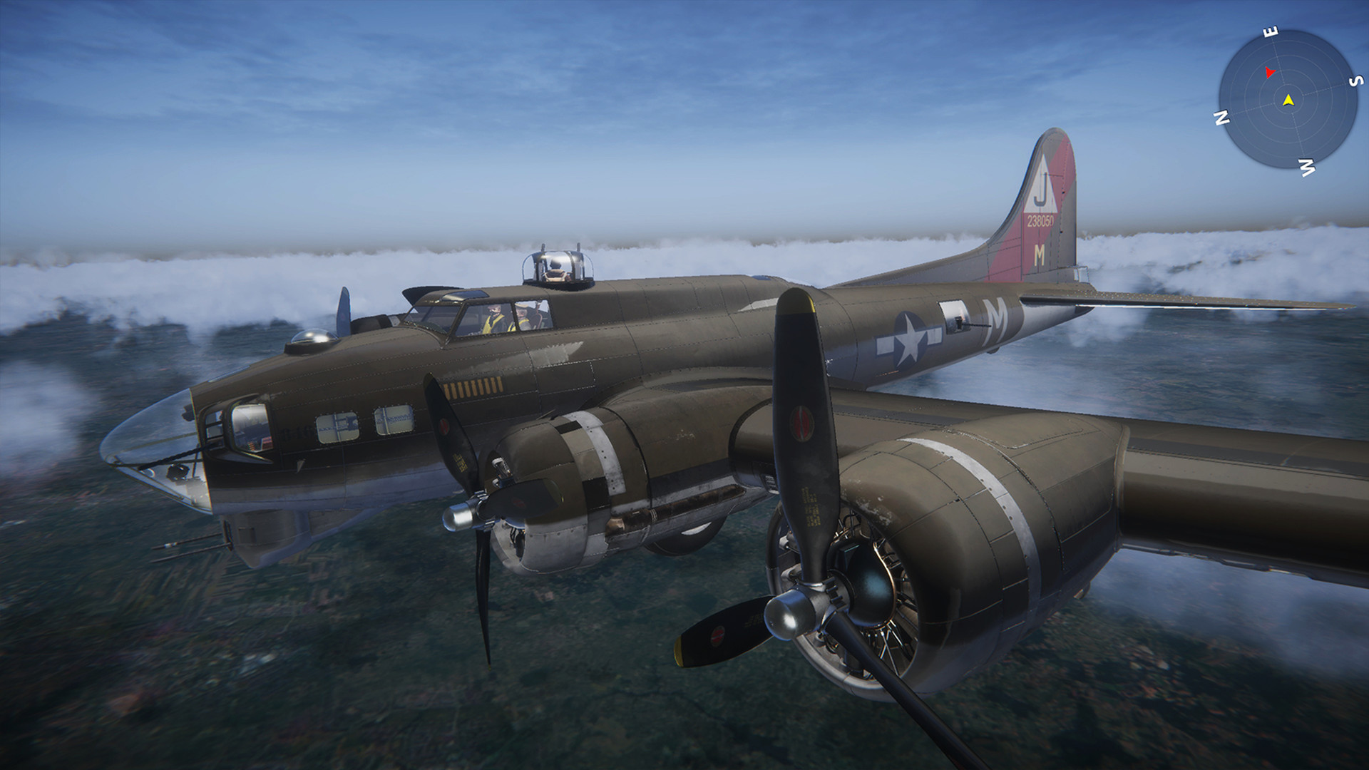 轰炸机模拟游戏《B-17中队》确认登陆steam平台