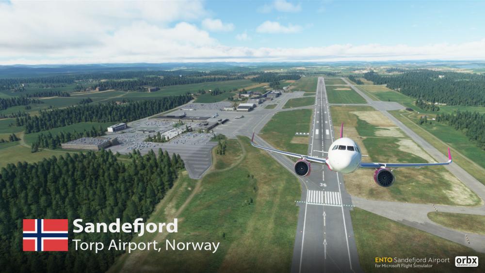 《微硬飞止摹拟》新图展现：挪威机场细节公开！