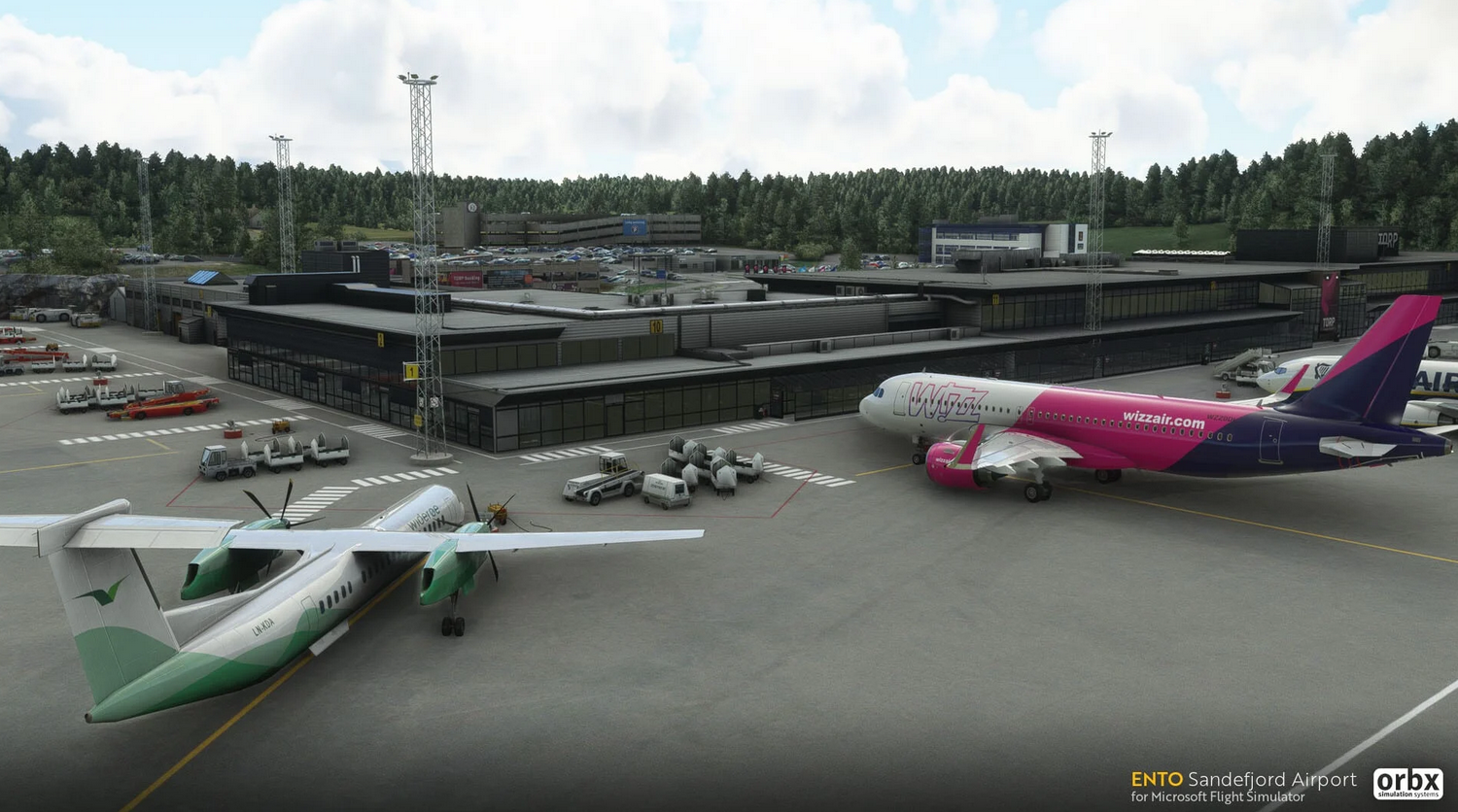 《微软飞行模拟》新图展示：挪威机场细节公开！