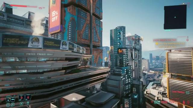 《赛博朋克2077》飞行Mod发布 鸟瞰夜之城真爽！
