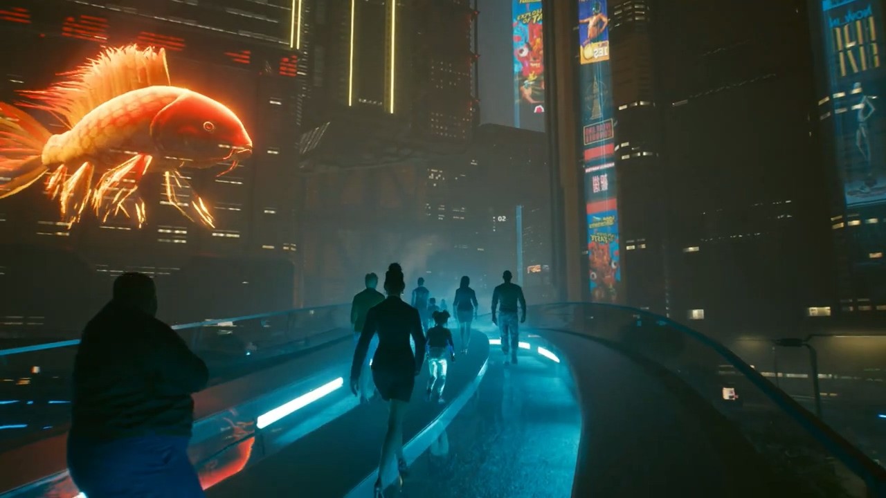 《赛博朋克2077》天气MOD：雨、毒雾、阴天、污染