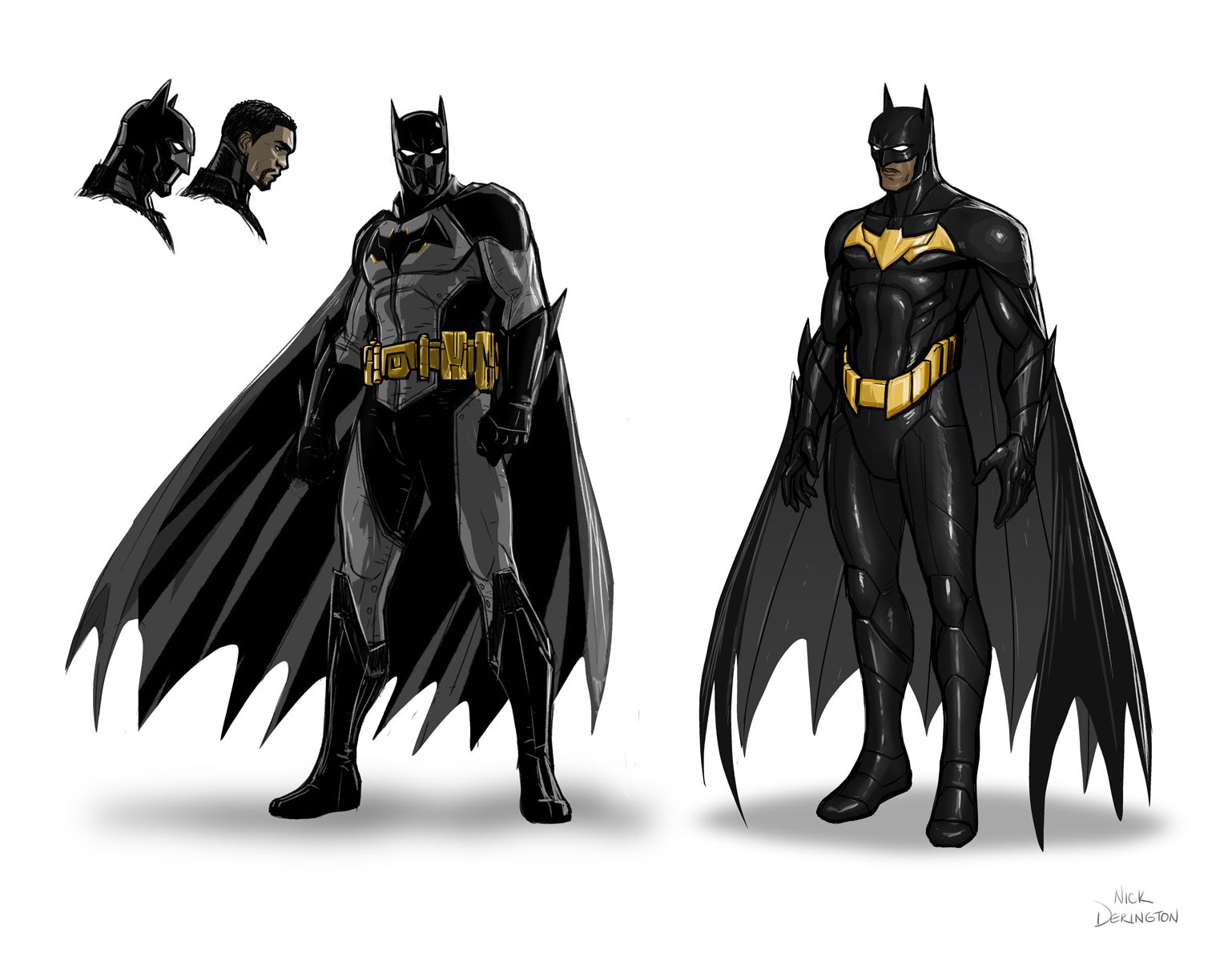 DC大事件后的新一代蝙蝠侠蒂姆·福克斯服装设计展示