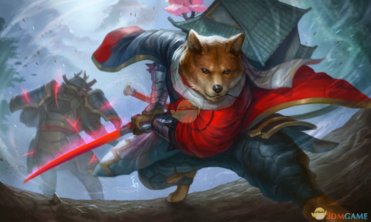 wallpaperengine武士doge趣味動態壁紙