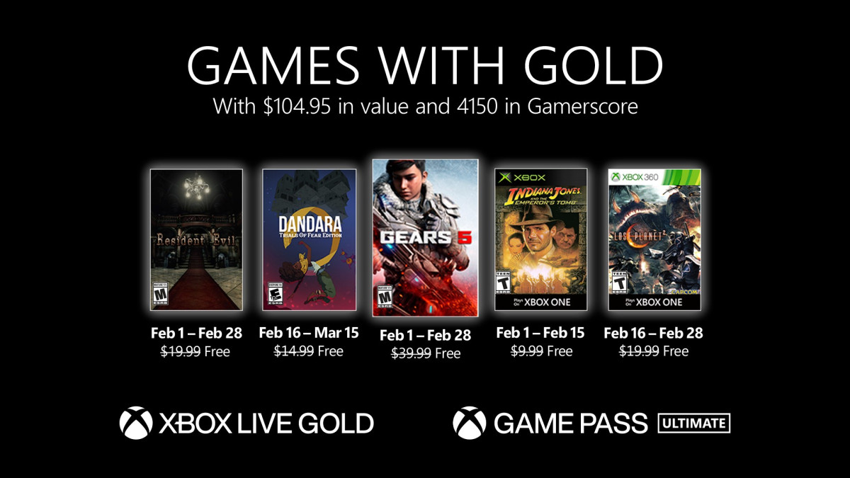 Xbox Live金会员涨价 2月份会免游戏公开