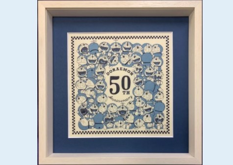 《哆啦A梦》50周年岁念浮世画公开 制做粗良工艺繁杂