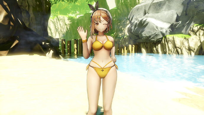 《莱莎的炼金工房2》免费DLC发布 泳装莱莎3月来袭