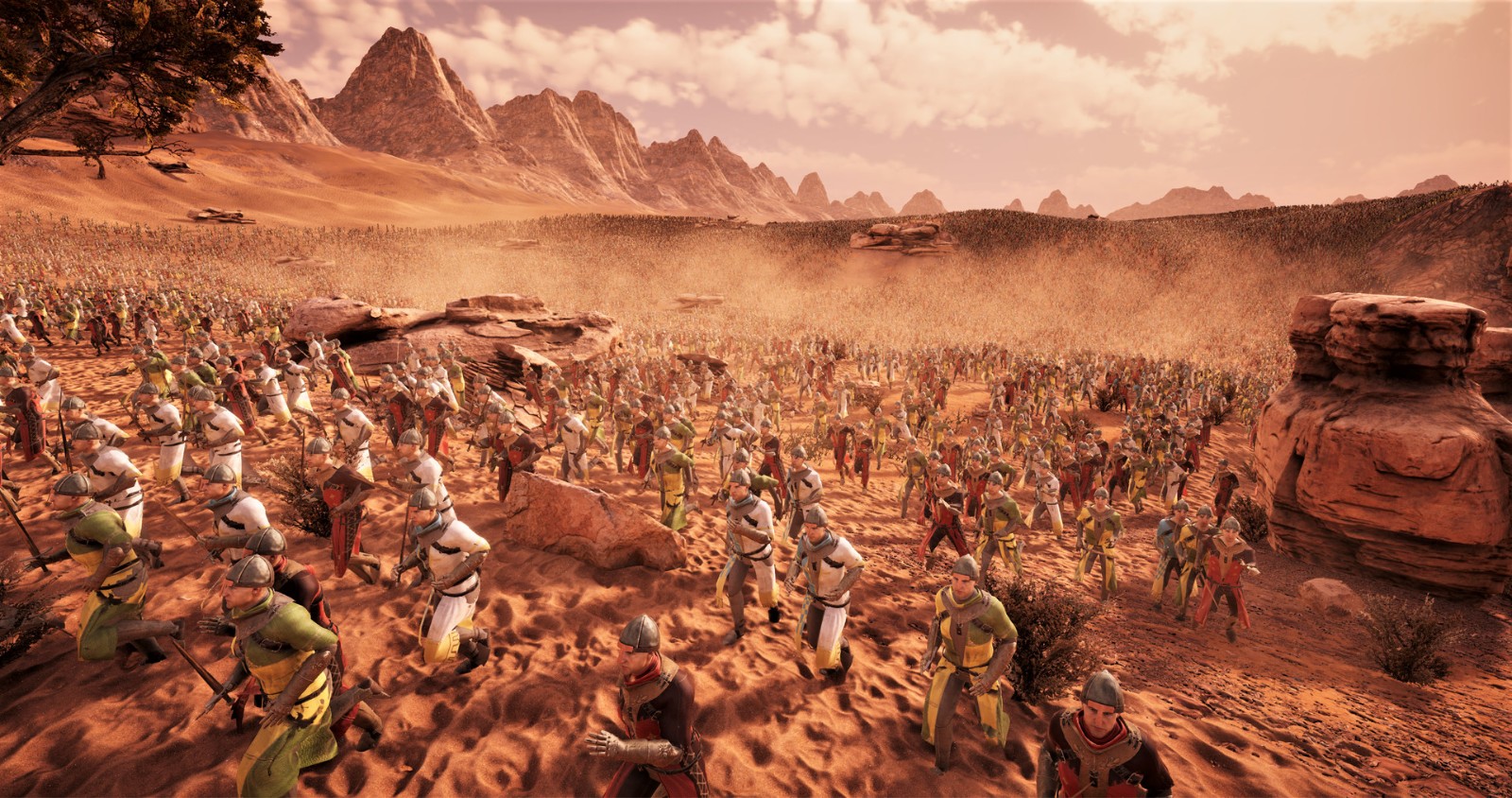 《史诗战争摹拟器2》支布 预告片展现百万人战场