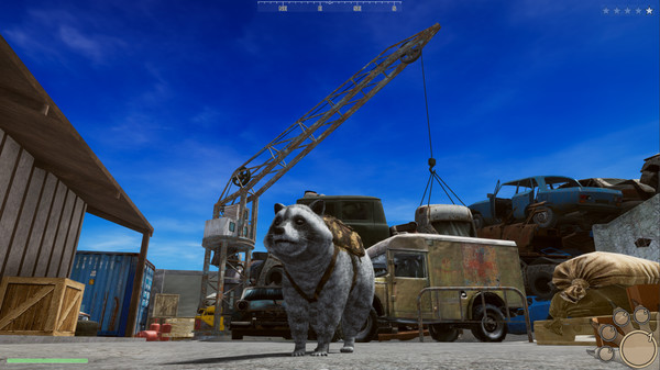 反抗人类！模拟新游《被通缉的浣熊》上架Steam 2021年第一季度上市