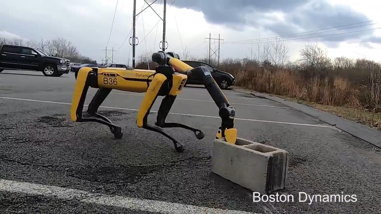 波士顿动力机器狗新视频 学会跳绳和捡垃圾新技能