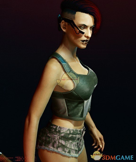 《赛博朋克2077》更丰满的女性身体MOD