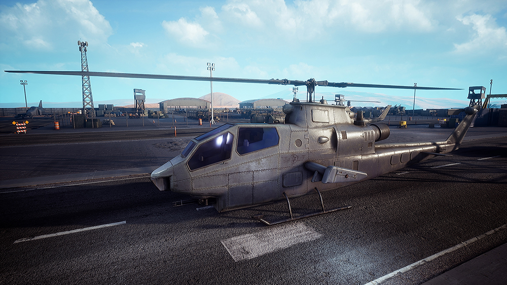 《烈火战马》2月9日鹰系直升机登场，AH-1衍生型号揭秘