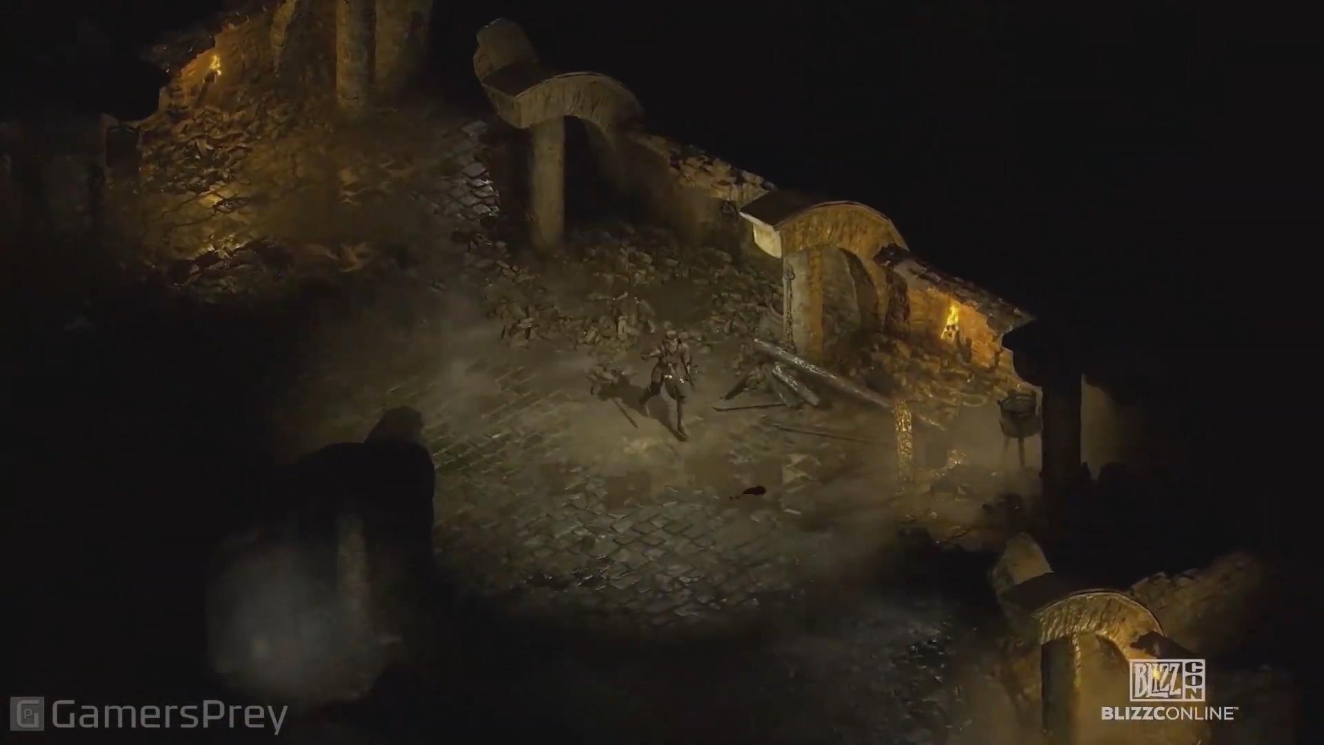 《暗黑破坏神2：重制版》实机演示 画面更加精美了