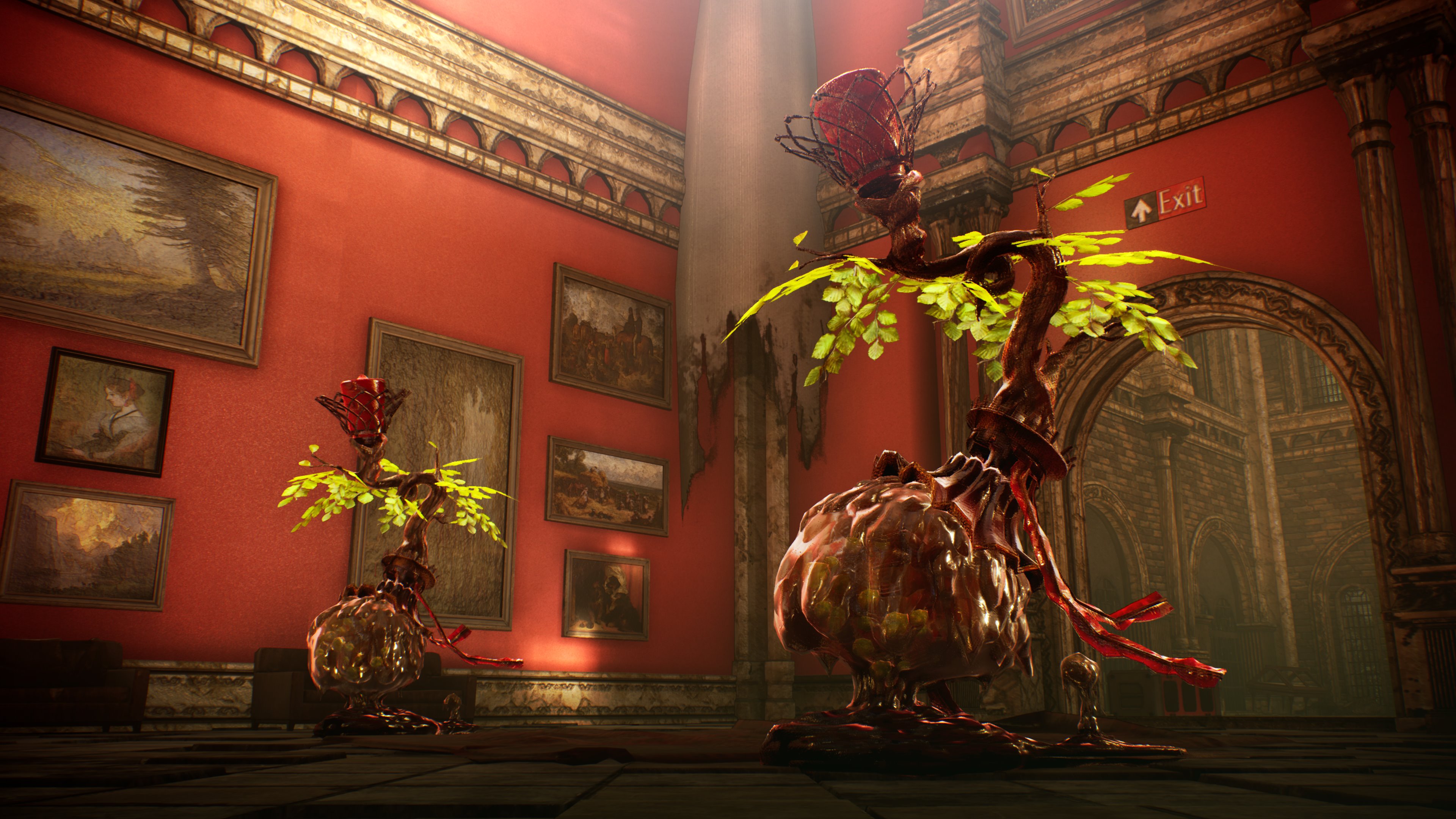 《绯红结系》公开新截图 展示游戏场景、角色和技能截图