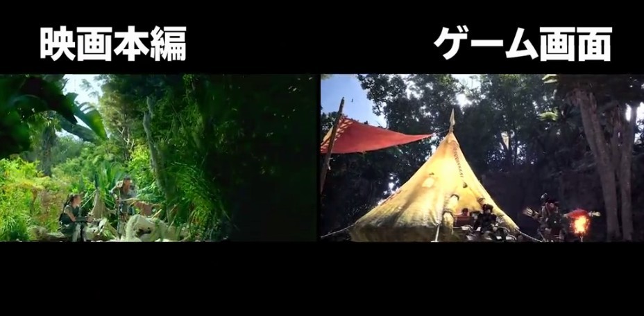 《怪物猎人》电影与游戏经典场面对比 3.26日日本上映