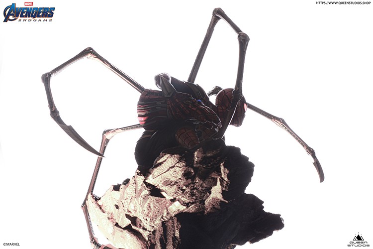 皇后工作室《复仇者联盟：终局之战》钢铁蜘蛛侠1/4全身雕像 售价3999元起