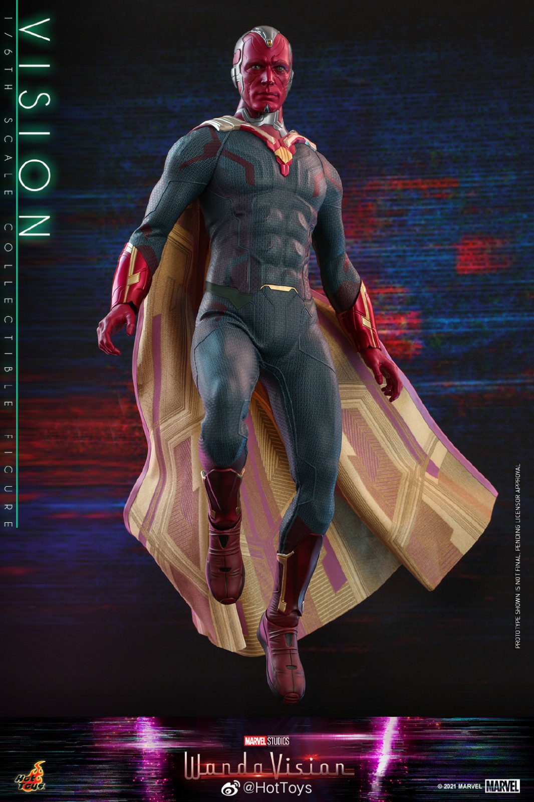 hottoys《旺达·幻视》人奇 别离卖价1730元、1580元