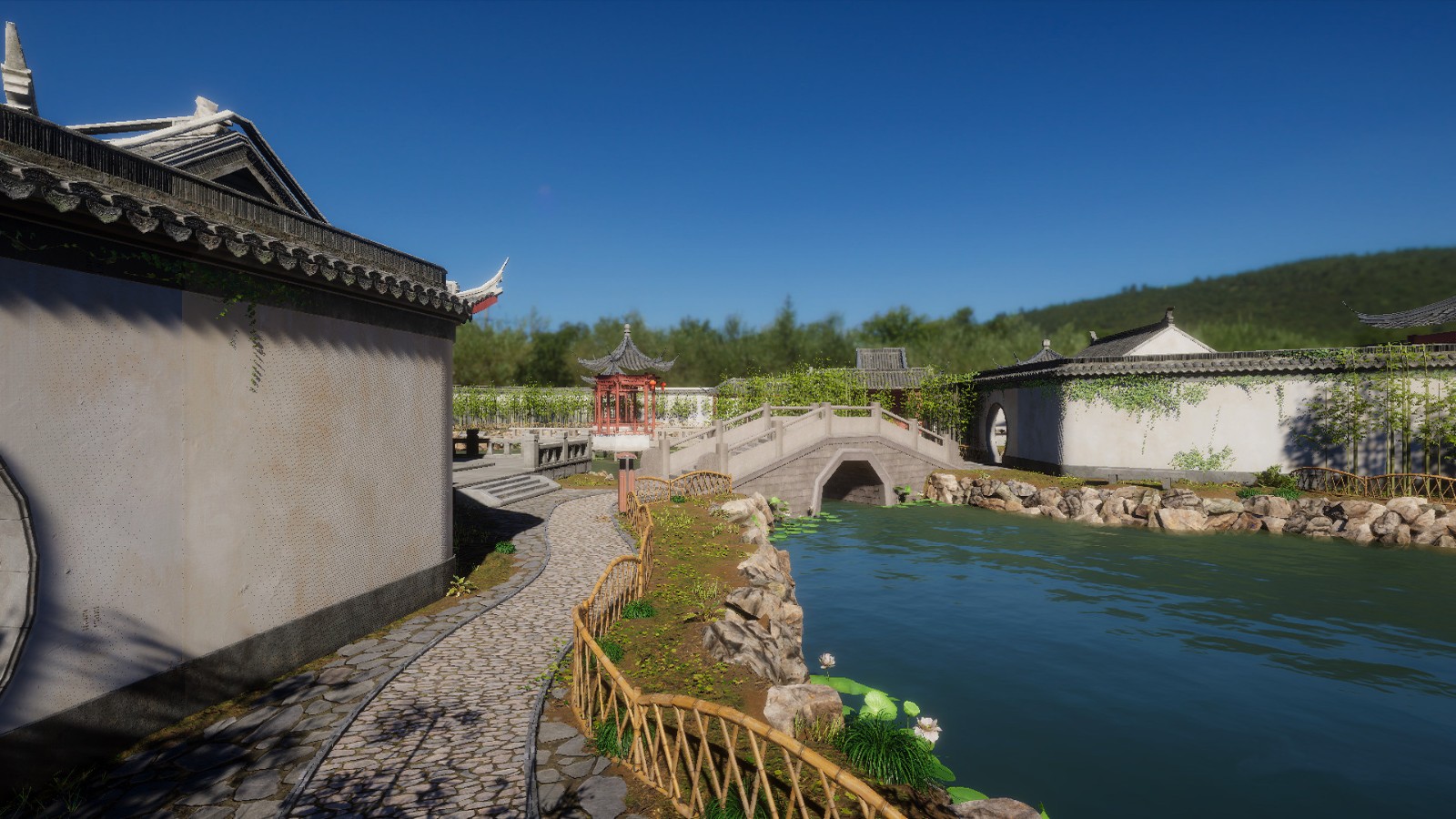 浏览中国当代园林！VR没有雅光游戏上架Steam 3月23日出售