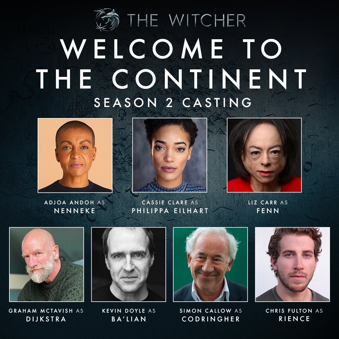 《巫师》第2季新卡司名单支布 7名演员减盟
