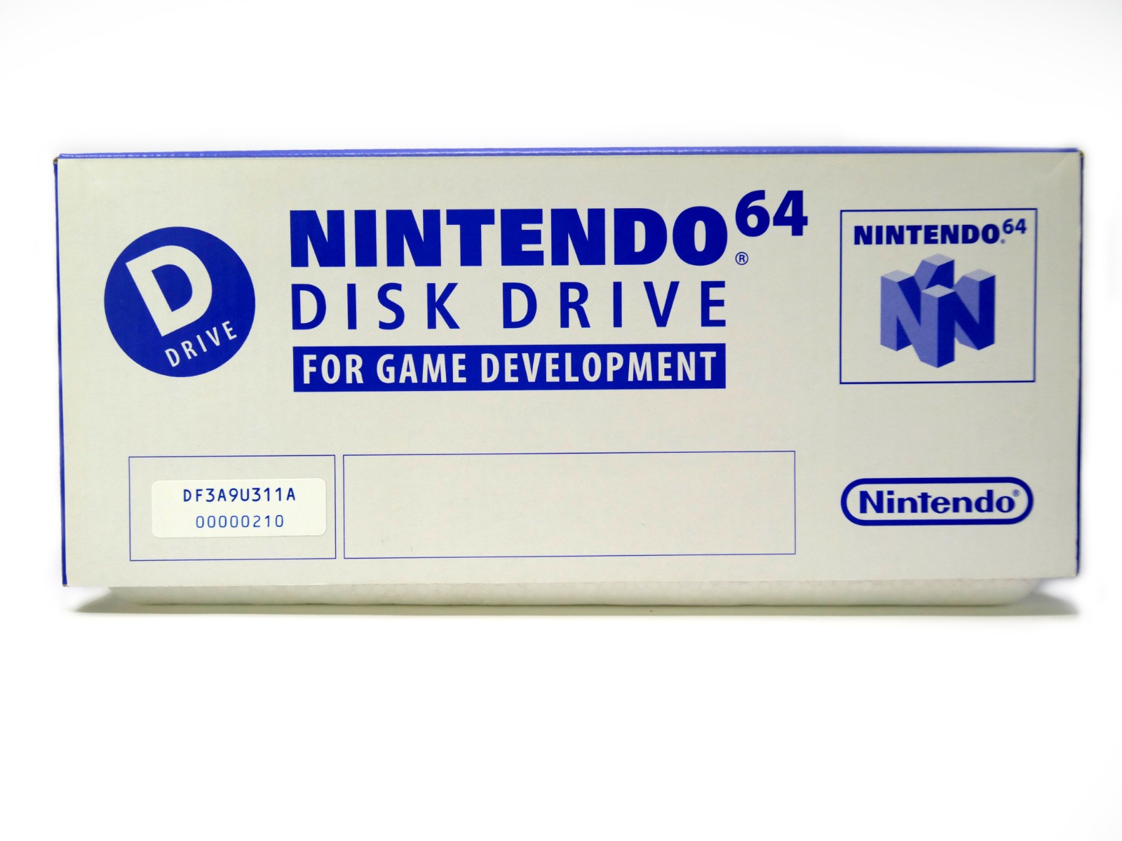 老外玩家展示新入手珍稀品 任天堂64DD磁盘机开发版