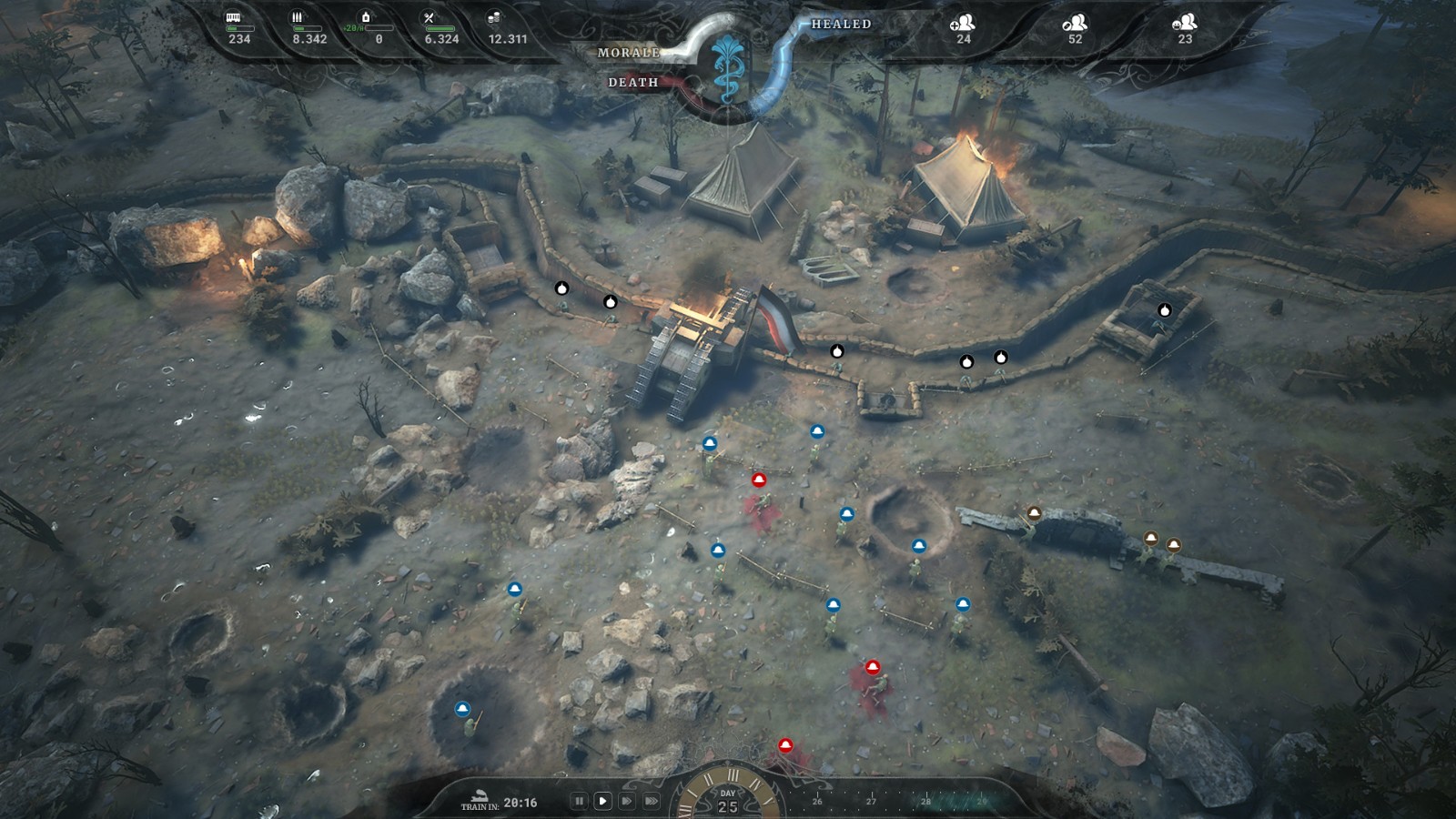 战争游戏《战地医院》上架Steam 明年发售支持中文