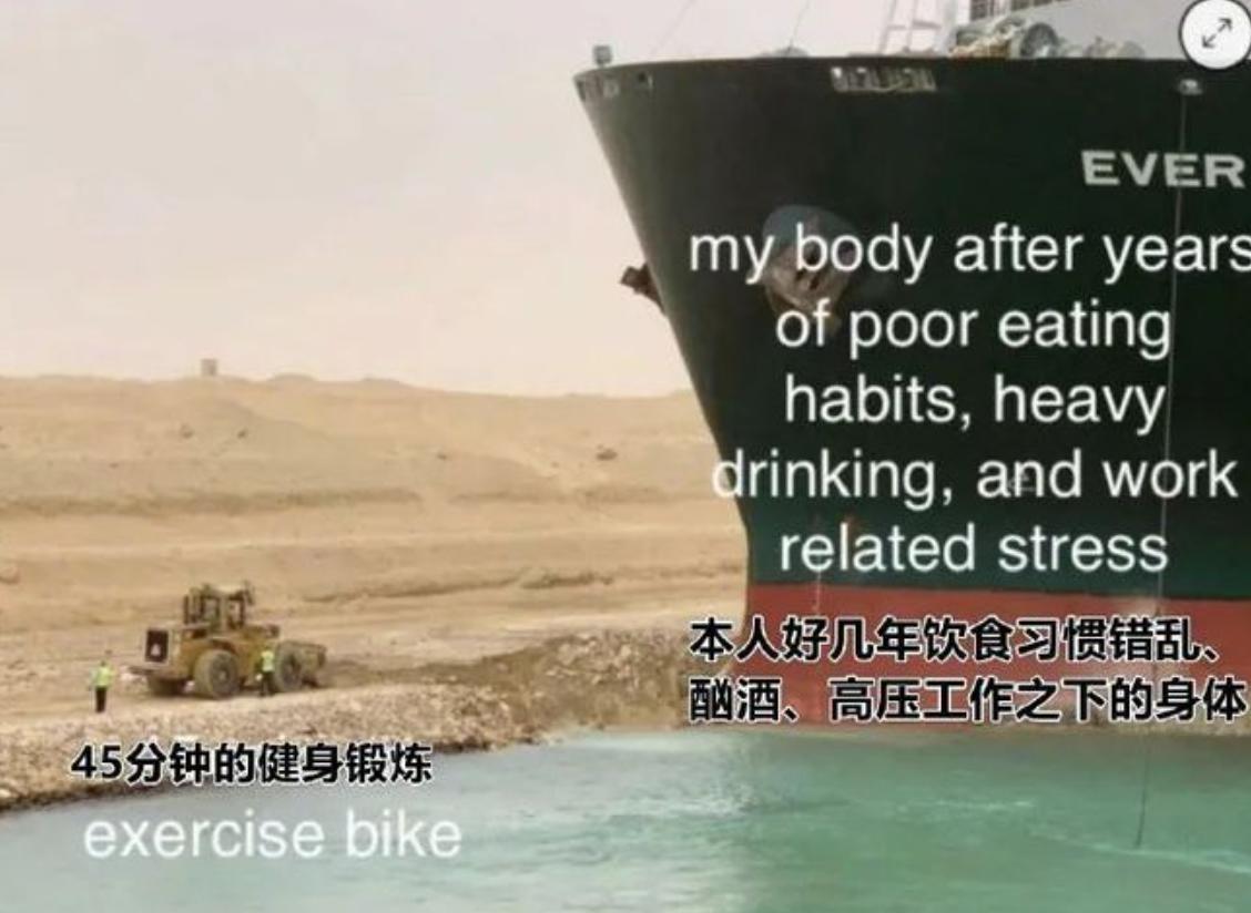 当苏伊士运河被台湾货船堵住，世界网友开始狂欢
